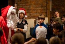 LSC Hockey Förderverein Unterstützung Weihnachtsfeier 2023 Kinder, Weihnachtsmann, Wasserwirtschaft