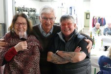 LSC Hockey Förderverein Dankeschön an Aktive und Engagierte des Weihnachtsmarkts, Grillbuffet, Cocktails, Zusammensein, Gemeinsamkeit, Galvanotechnikmuseum